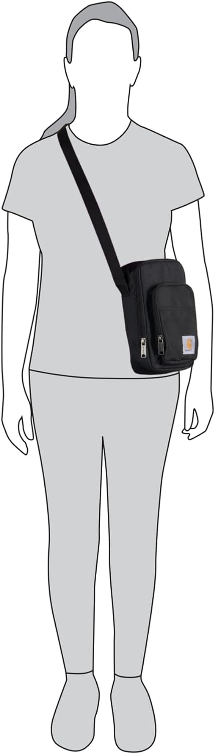 Carhartt Zip， Durable， Adjustable Crossbody Bag with Zipper Closure， Brown， One Size - Image 5